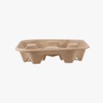 4 Cup Carrier Moulded Pulp Fibre Tray