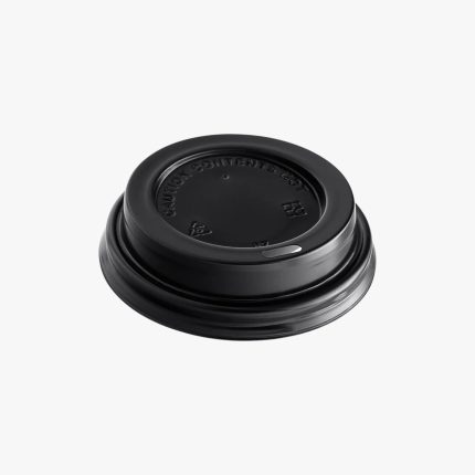 8oz Black Paper Cup Lid