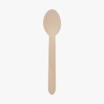 Birchwood Wooden Dessert Spoon