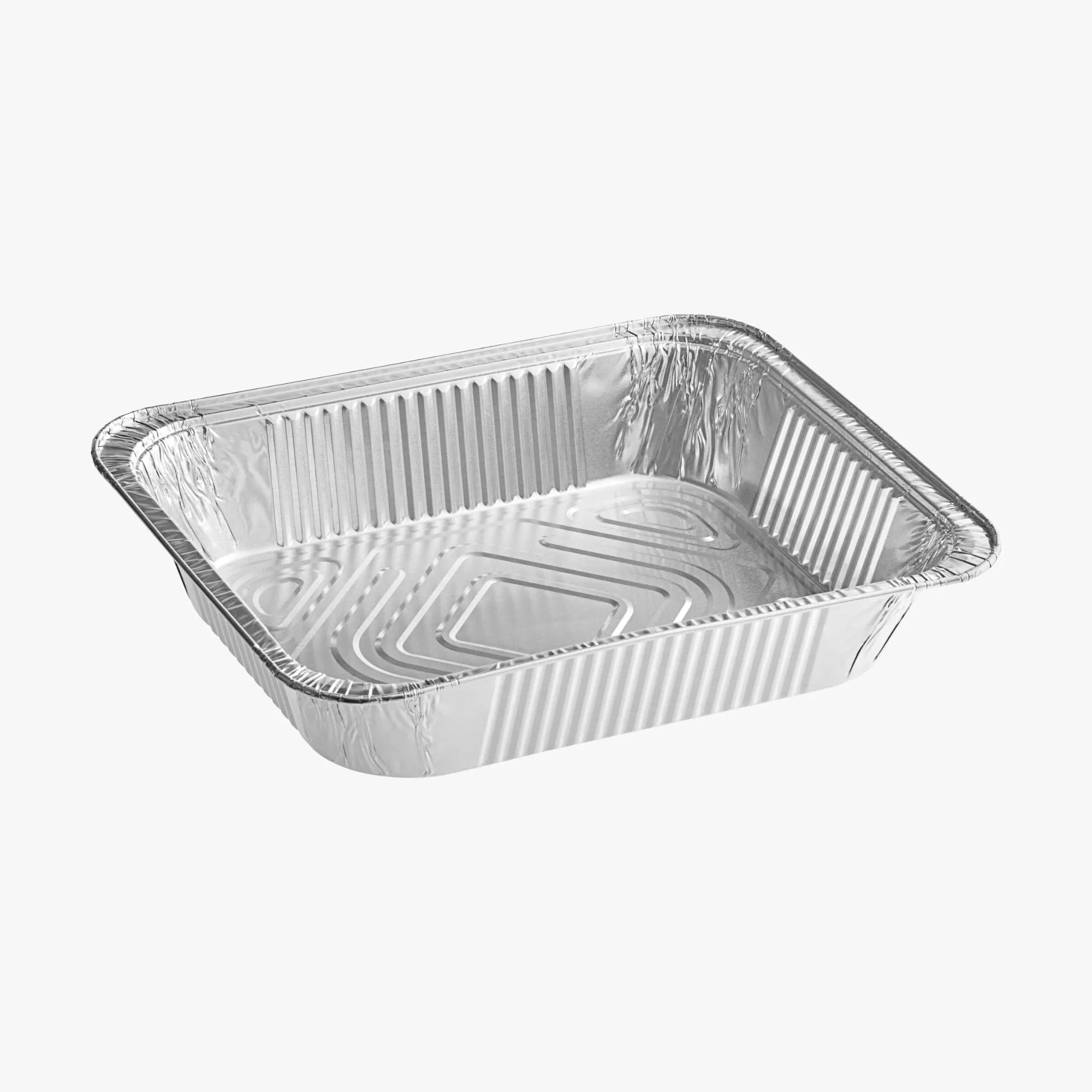 Foil Container Half Gastro Rolled Edge 100pcs Foil Container Half Gastro Rolled Edge 100pcs