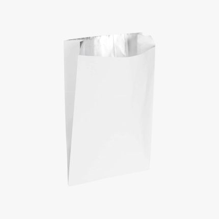 Foil Lined Paper Bag 12in White 500pcs
