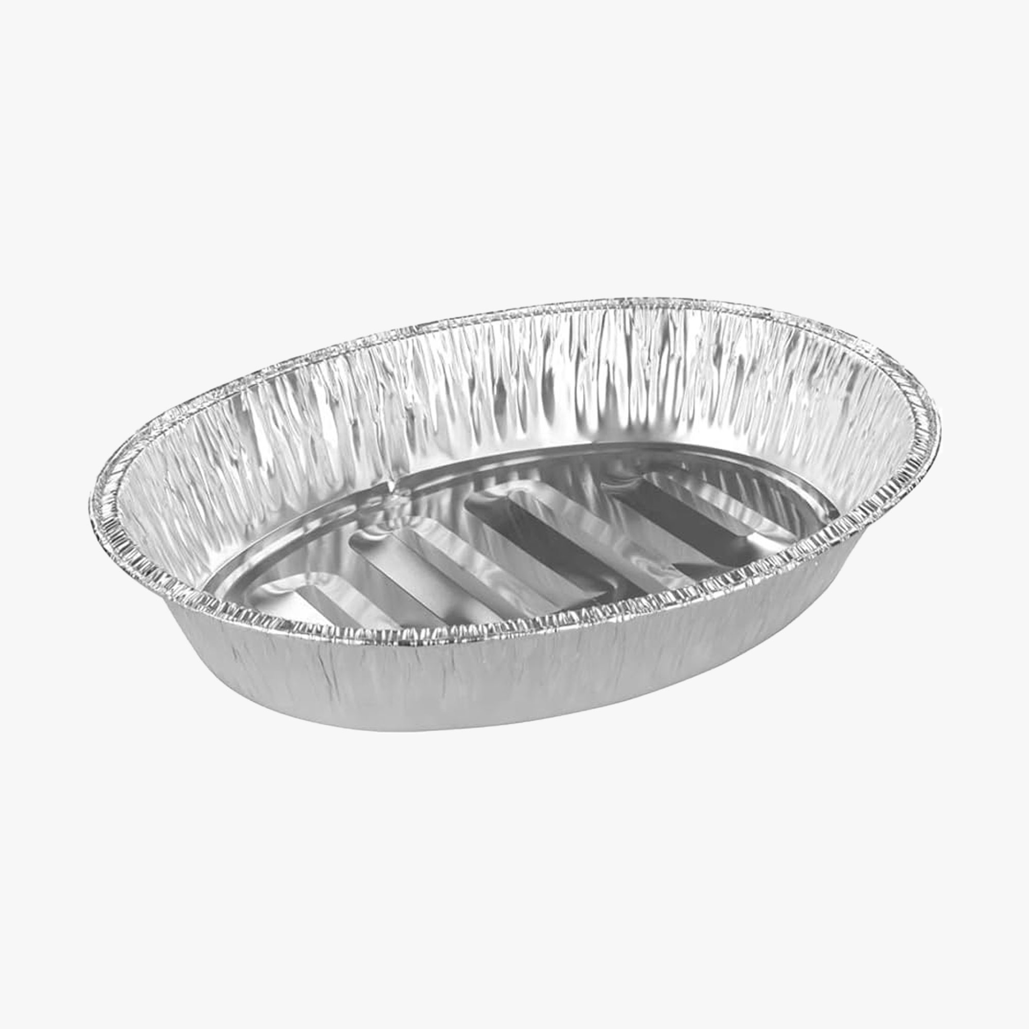 Foil-Roasting-Tray-Large-Oval Foil-Roasting-Tray-Large-Oval
