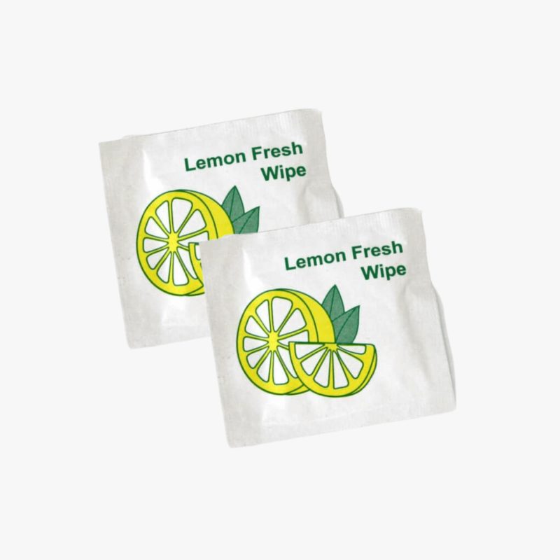 Lemon Fresh Wet Wipe Sachet - 1000pcs