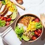 Salad Bowl Kraft Round Paper