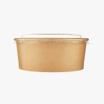 Salad Bowl Kraft Round Paper 25oz - 2