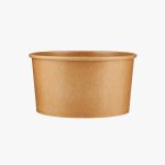 Salad Bowl Kraft Round Paper 34oz