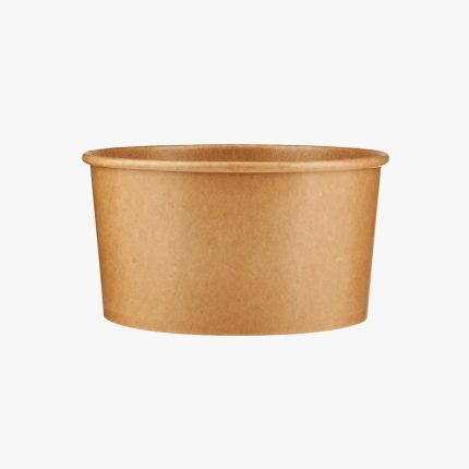 Salad Bowl Kraft Round Paper 34oz