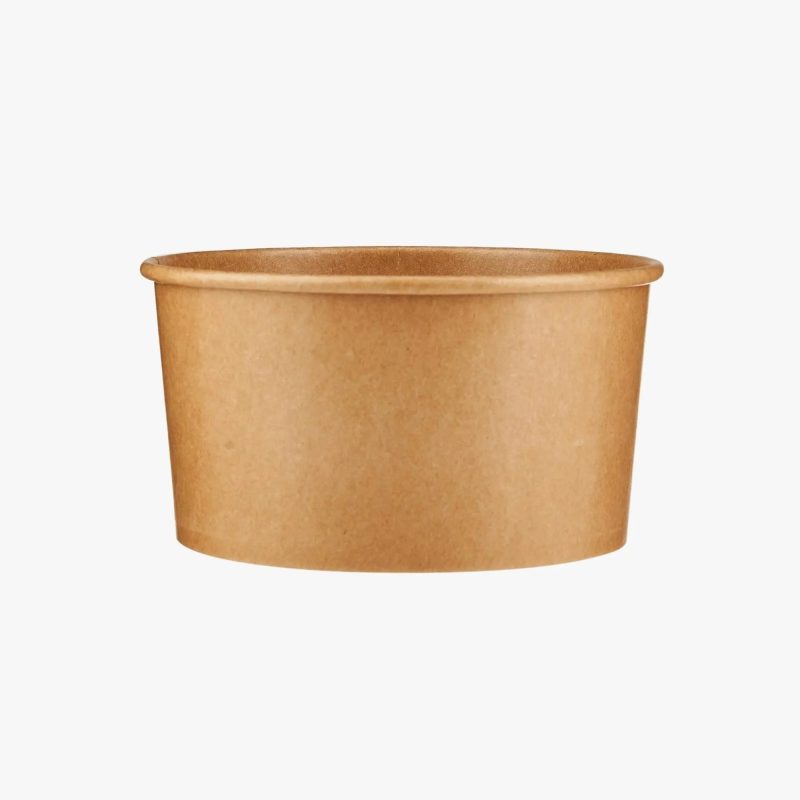Salad Bowl Kraft Round Paper 34oz