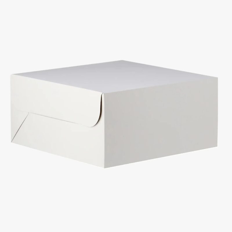 White Cake Box 4inch